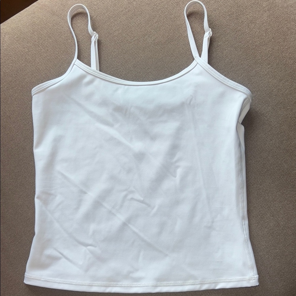 Aritiza Golden white tank top